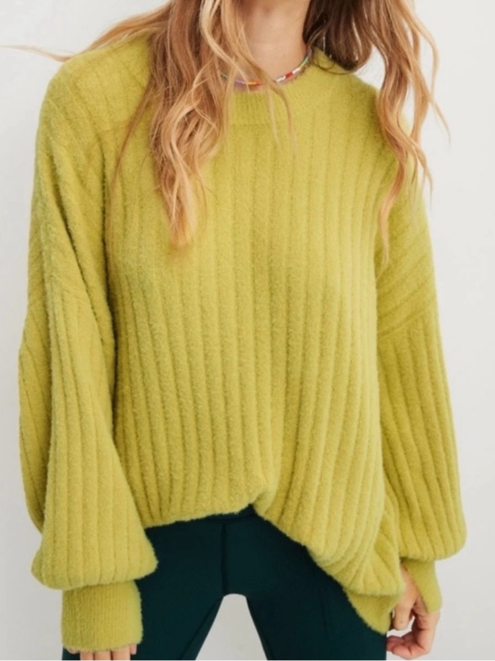 Aerie Buttercream Crew Sweater